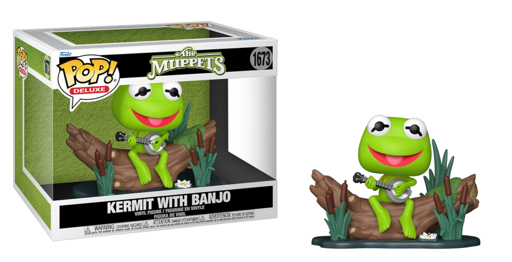 Funko Pop! Deluxe The Muppets Kermit with Banjo #1673