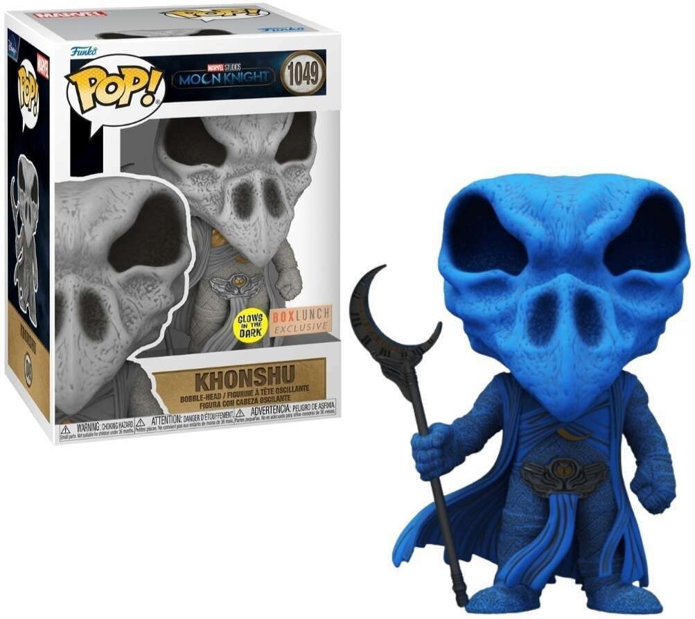 (Box Damage) Funko Pop! Marvel Moon Knight Khonshu Glow Exclusive #1049