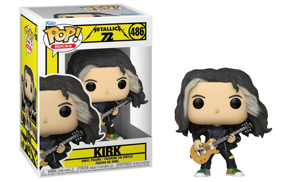 Funko Pop! Rocks Metallica Kirk (72 Seasons) #486