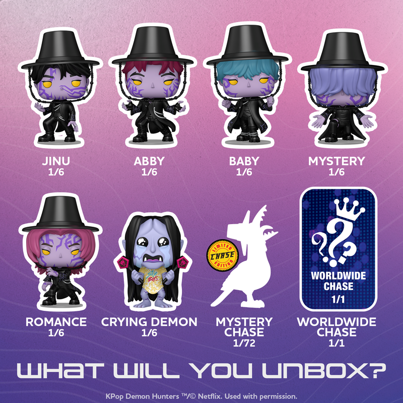 Funko Pop! K-Pop Demon Hunters Mystery Vinyl Figure (1 Random Figure)