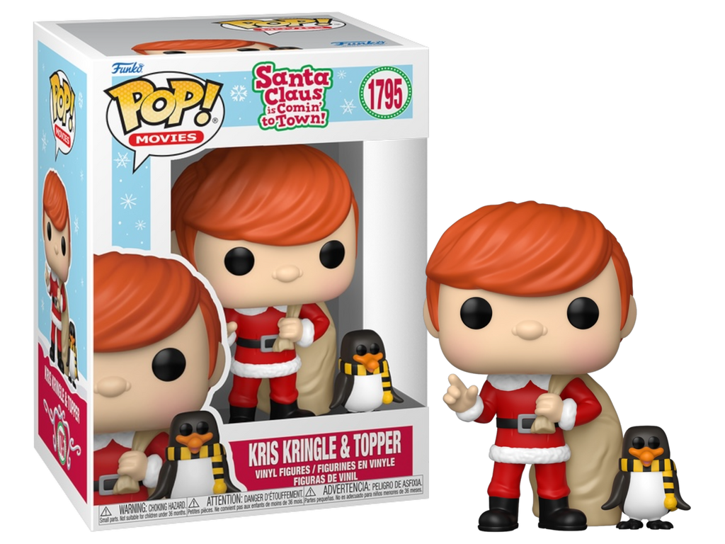 Funko Pop! Santa Claus is Comin' to Town! Kris Kringle and Topper #1795