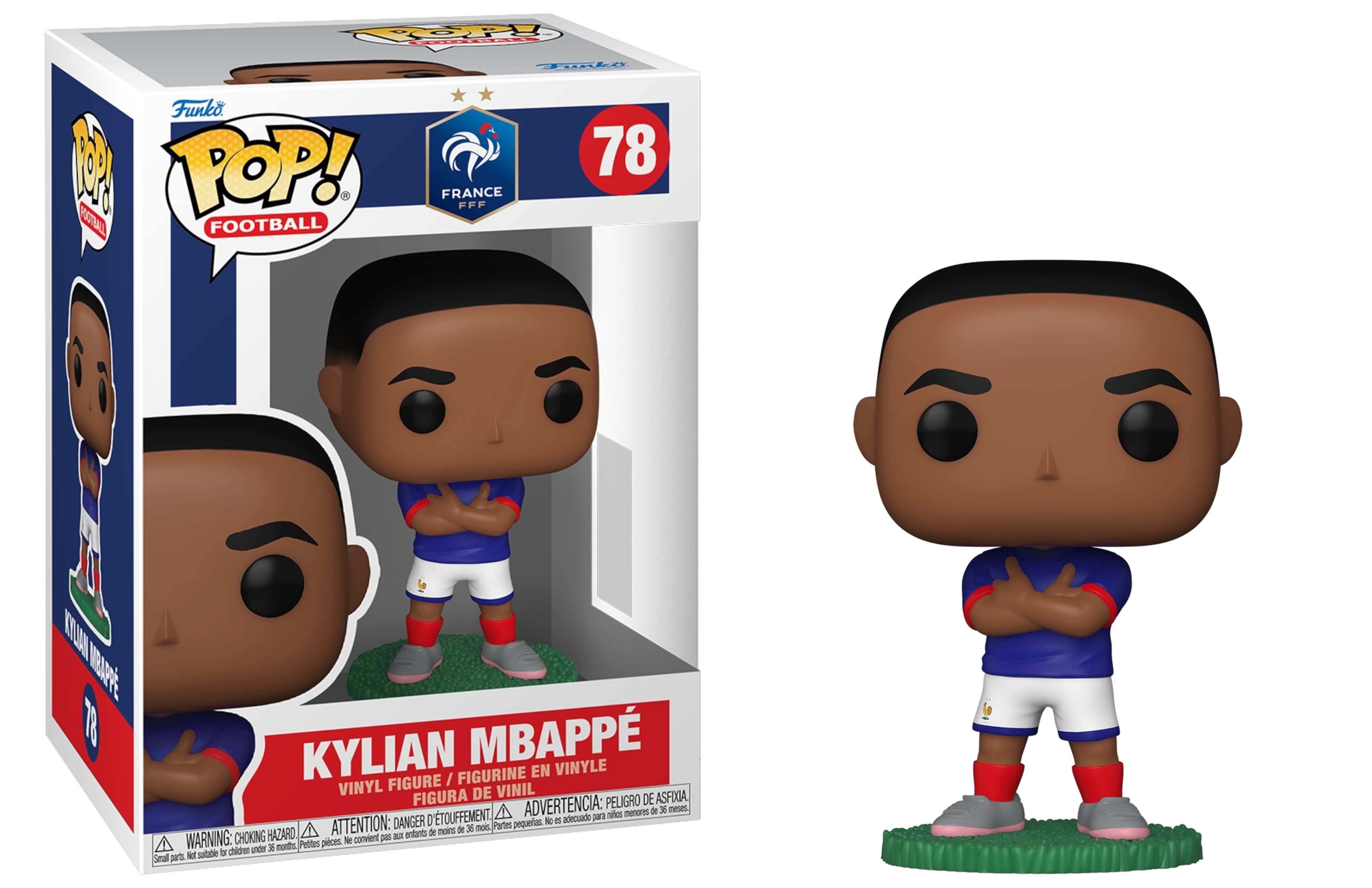 Funko Pop! Football #78 Mbappe フランス エムバペ Funko Pop! Football France Kylian Mbappe #78 | Undiscovered Realm