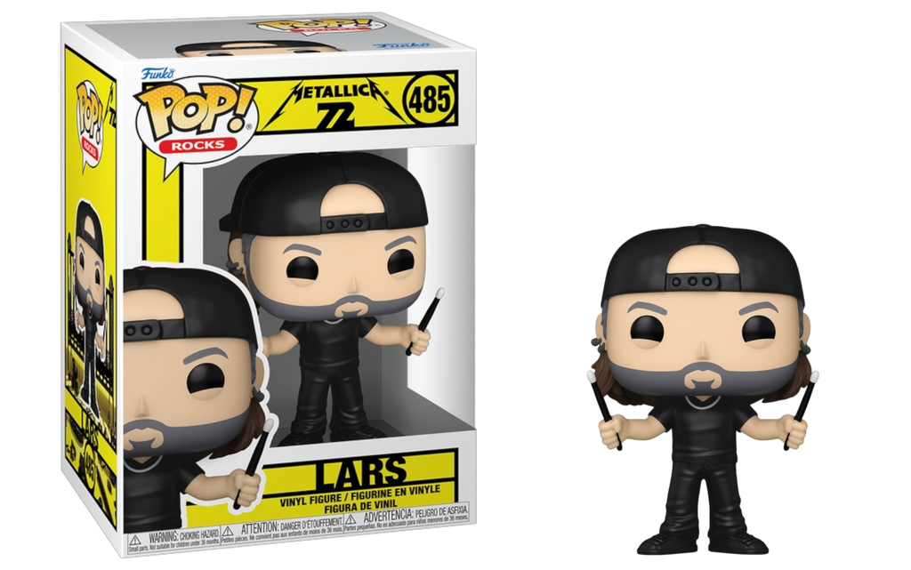 Funko Pop! Rocks Metallica Lars (72 Seasons) #485