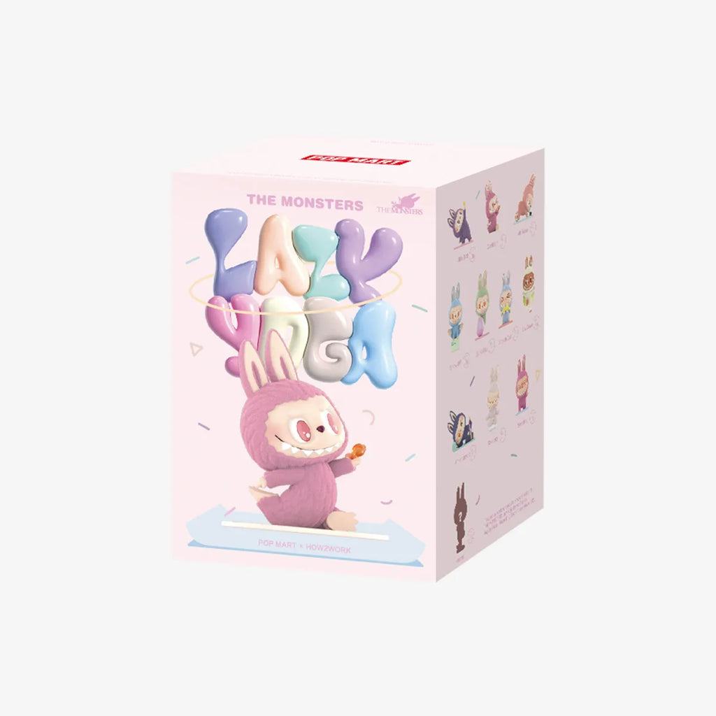 Pop Mart Labubu The Monsters Lazy Yoga Series Blind Box Figure New and Sealed Authentic 