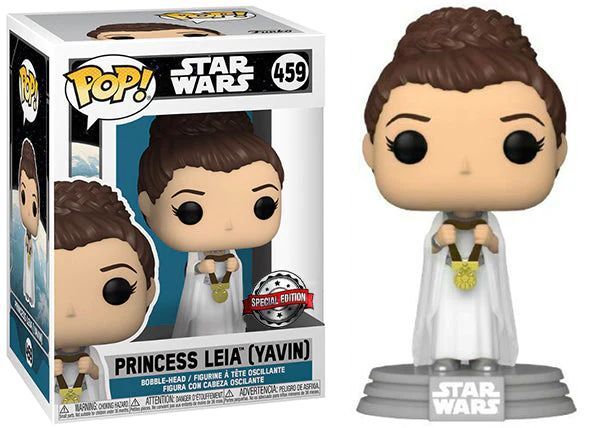 Funko Pop! Star Wars Princess Leia (Yavin) Exclusive #459 (Special Edition)