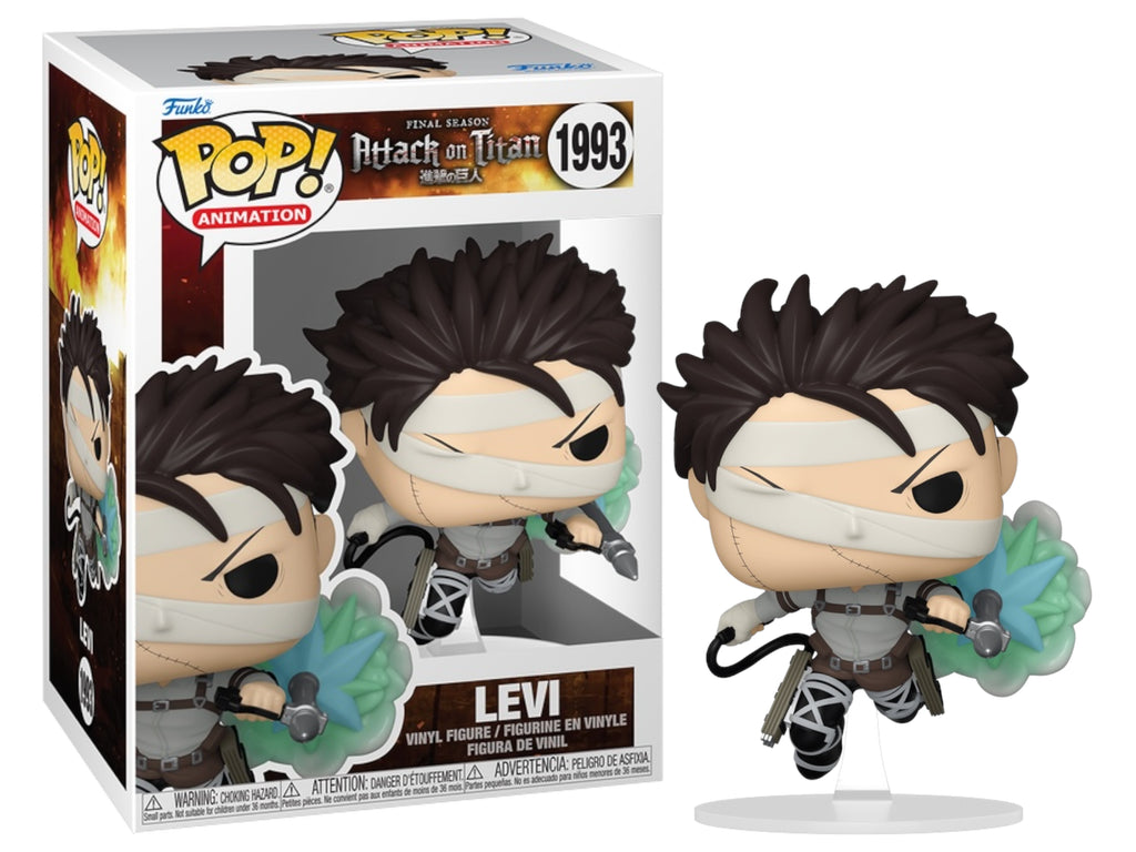 Funko Pop! Attack on Titan Levi Ackerman with Bandages #1993