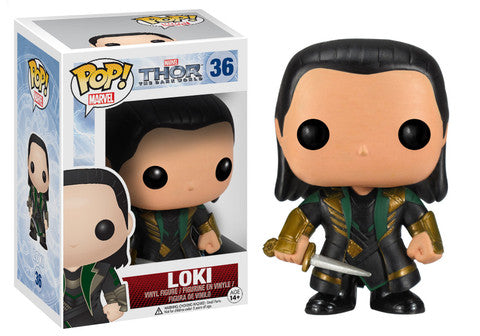 (Light Box Damage) Funko Pop! Marvel Thor The Dark World Loki #36