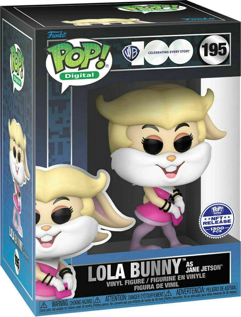 Funko Pop! WB 100 Lola Bunny as Jane Jetson NFT Exclusive (1300 Pcs)
