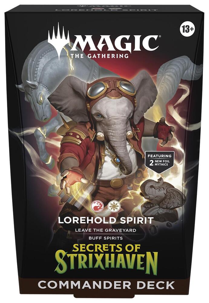 Magic the Gathering Secrets of Strixhaven Lorehold Spirit Commander Deck 