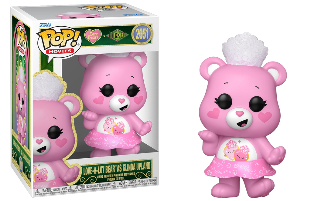 Funko Pop! Care Bears X Wicked Love-A-Lot Bear as Glinda Upland #2051
