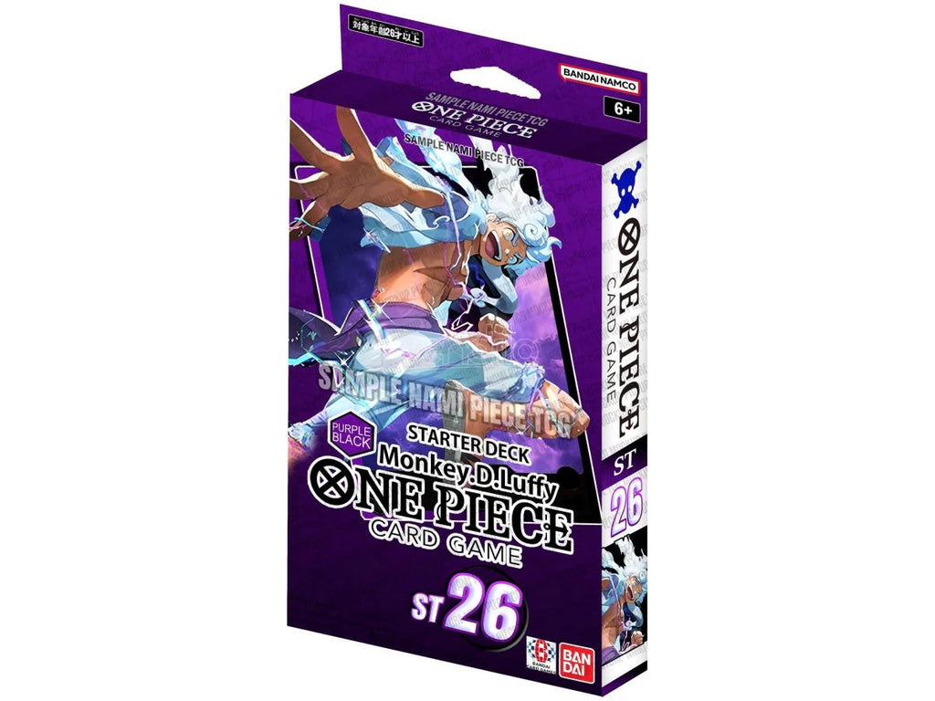 one piece tcg starter deck 6 Purple Black Monkey D. Luffy (ST-26) Starter Deck - One Piece TCG