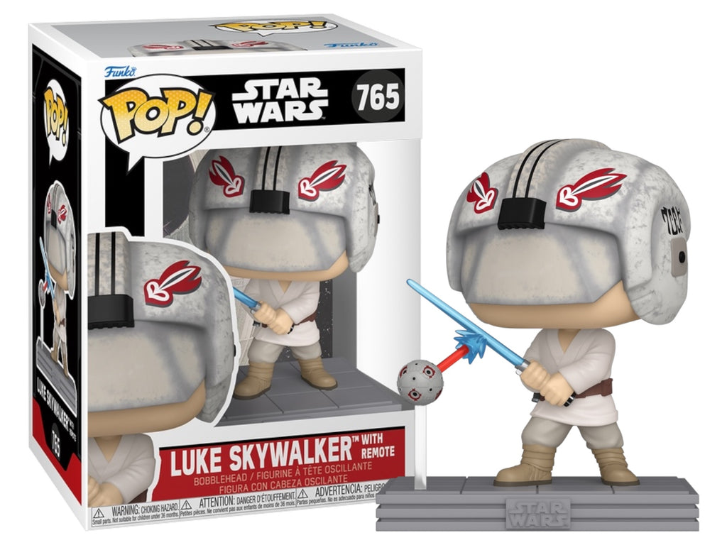 Funko Pop! Star Wars Luke Skywalker with Remote #765