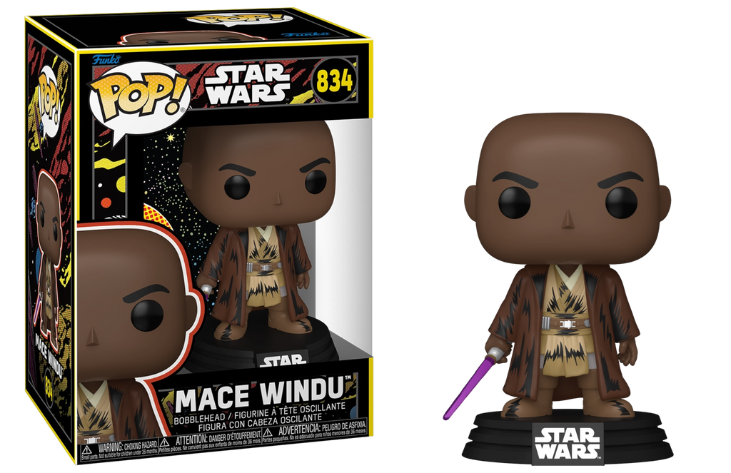 Funko Pop! Star Wars Mace Windu (Retro) #834