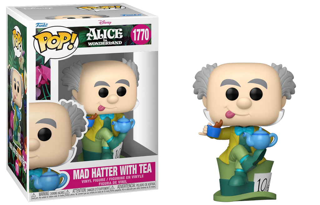 Funko Pop! Alice in Wonderland Mad Hatter with Tea #1770