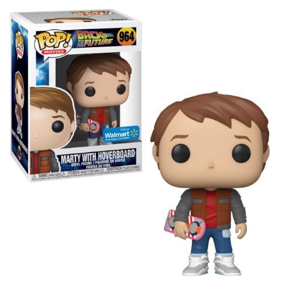 Funko Pop! Back to the Future Marty with Hoverboard Exclusive #964