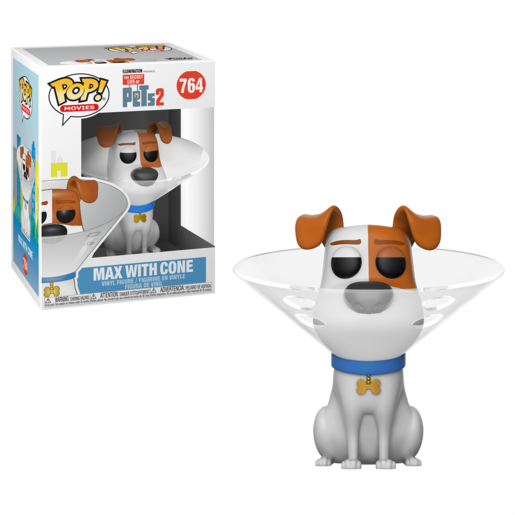 Funko Pop! Secret Life of Pets 2 Max with Cone #764