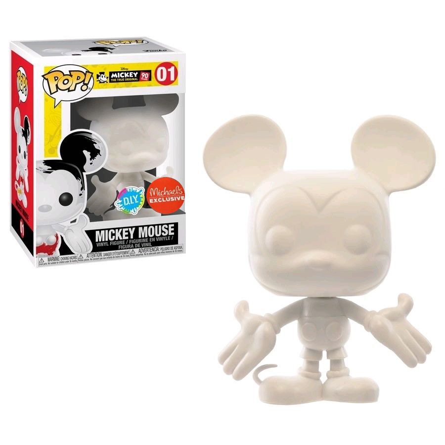 Funko Pop! Disney Mickey Mouse DIY Exclusive #01