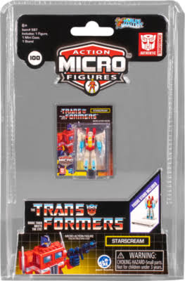 (Damaged) World's Smallest Transformers STARSCREAM 1.25