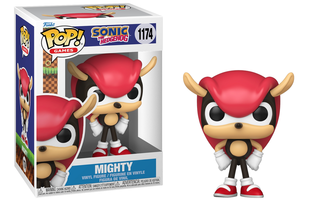 Funko Pop! Sonic the Hedgehog Mighty the Armadillo #1174