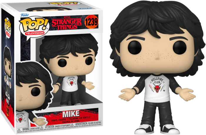 Funko Pop! Stranger Things Mike (Hellfire Club Shirt) #1239