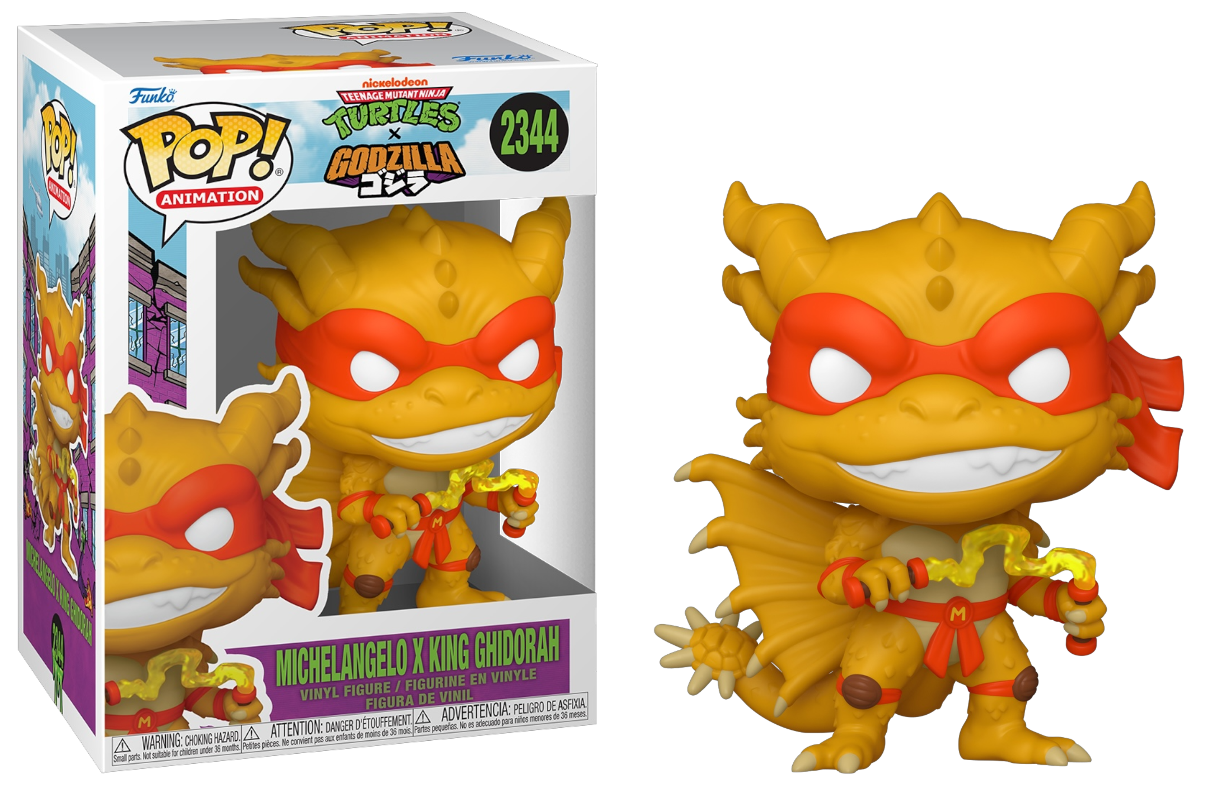 Box Damage) Funko Pop! Teenage Mutant Ninja Turtles X Godzilla Box Damage) Funko Pop! Teenage Mutant Ninja Turtles X Godzilla