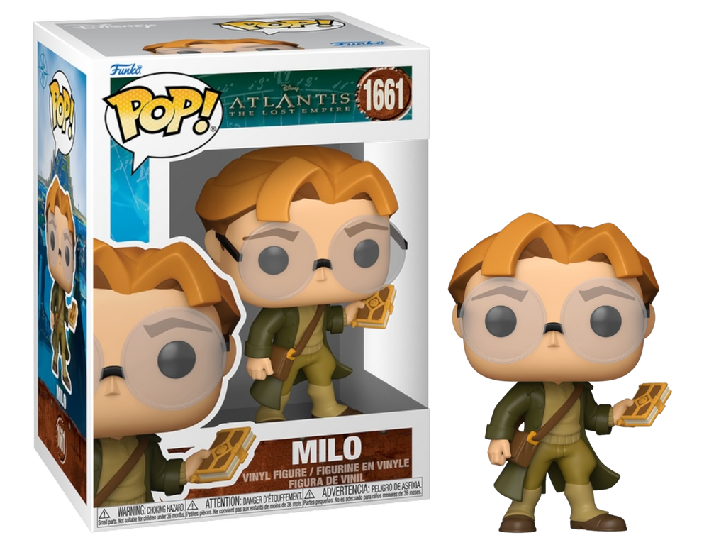 Funko Pop! Atlantis The Lost Empire Milo #1661