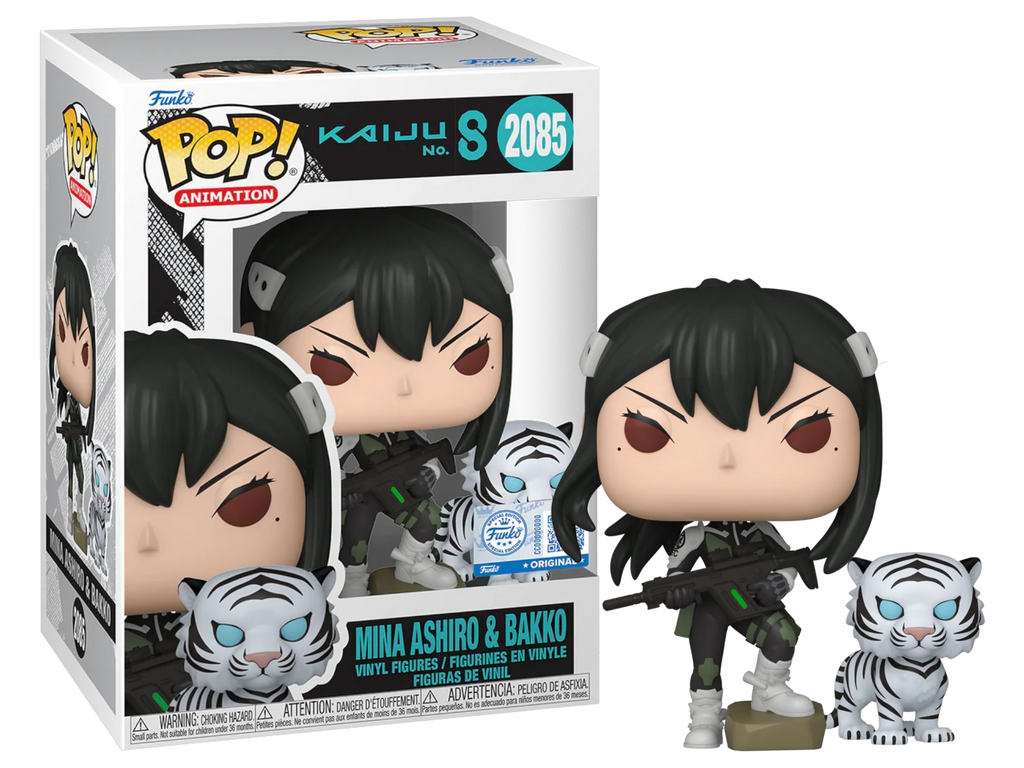 Funko Pop! Kaiju No. 8 Mina Ashiro and Bakko Exclusive #2085