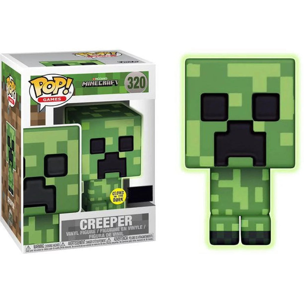 Minecraft Creeper (Glow) Exclusive Funko Pop! #320