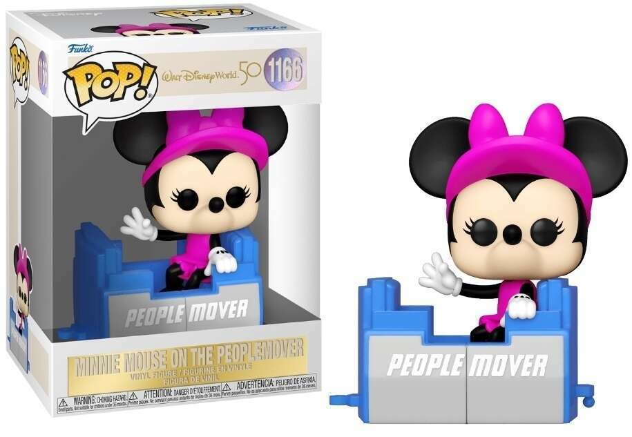 Funko Pop! Walt Disney World 50th Anniversary Minnie Mouse on the Peoplemover #1166