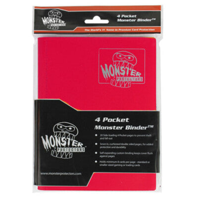 Monster Binder Holofoil Red