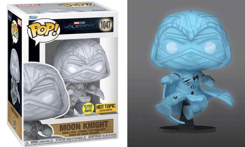 Funko Pop! Marvel Moon Knight (Leaping) Glow Exclusive #1047