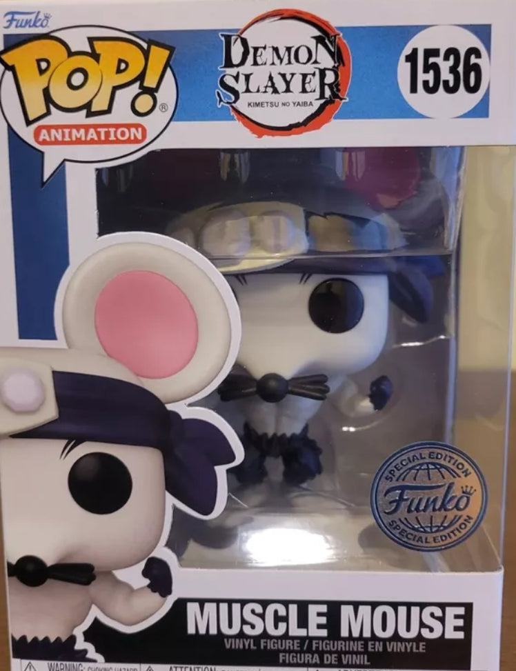 Funko Pop! Demon Slayer Muscle Mouse Exclusive #1536 (Special Edition)