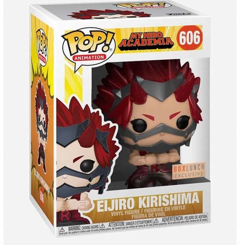 My Hero Academia Eijiro Kirishima Metallic Exclusive Funko Pop! #606