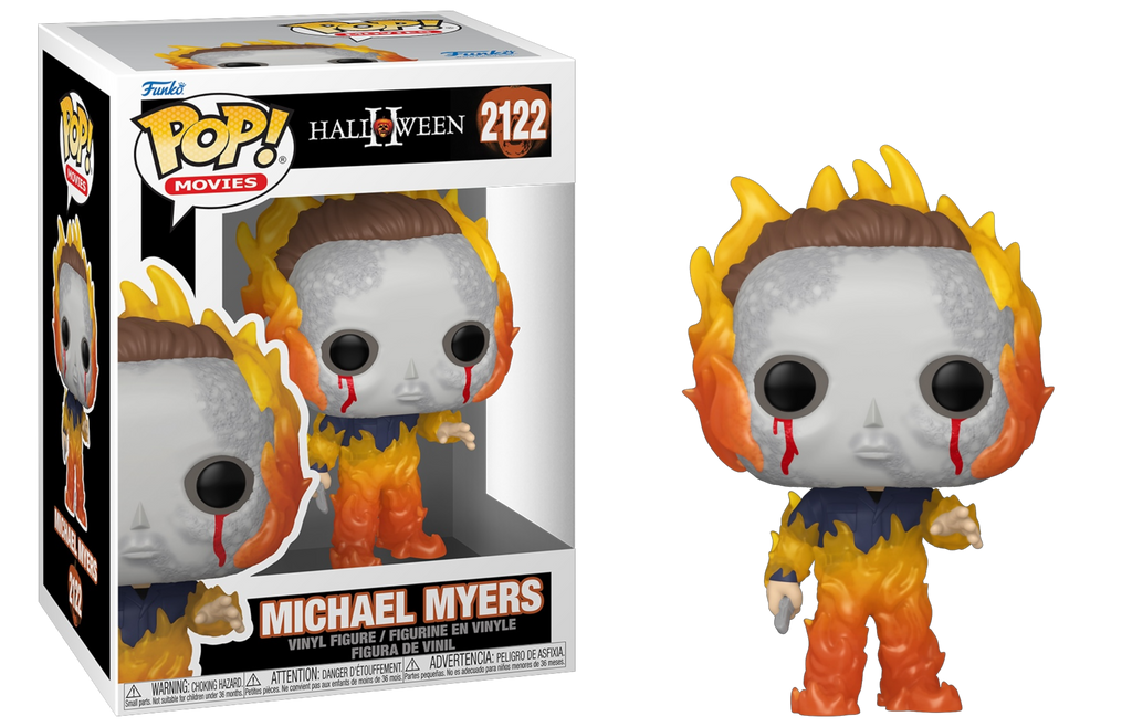 Funko Pop! Halloween II Michael Myers on Fire #2122