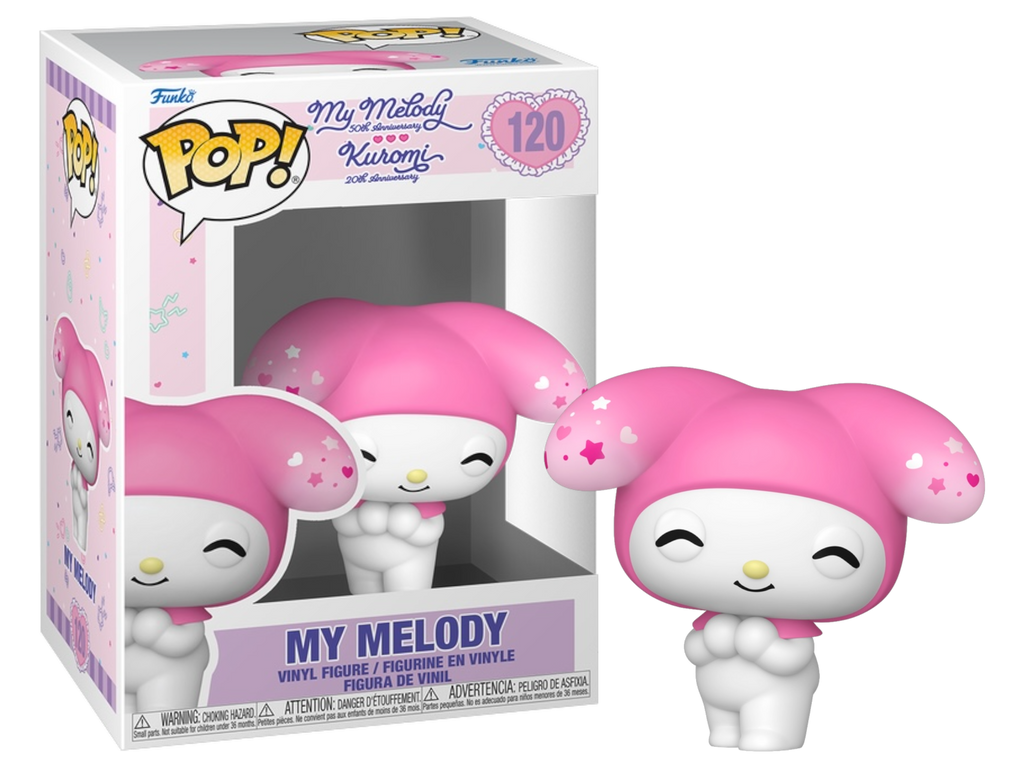 Funko Pop! My Melody 50th Anniversary Kuromi 20th Anniversary My Melody #120
