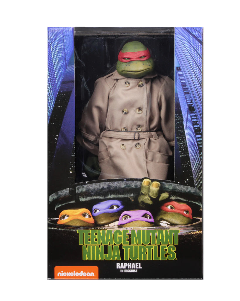 NECA Teenage Mutant Ninja Turtles (TMNT) Movie (1990) Raphael in Disguise 1/4 Action Figure