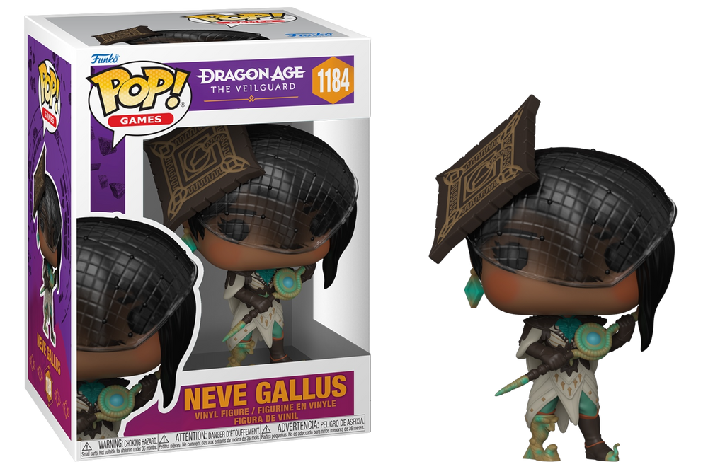 (Light Box Damage) Funko Pop! Dragon Age The Veilguard Neve Gallus #1184