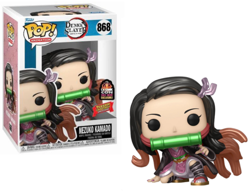 Funko Pop! Demon Slayer Nezuko Kamado Metallic LACC Exclusive #868