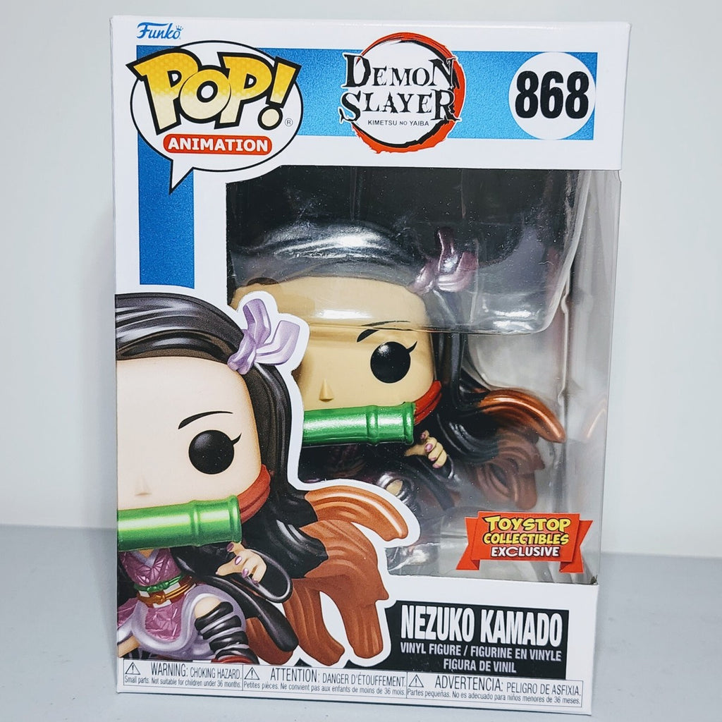 Demon Slayer Nezuko Kamado Metallic LACC Exclusive Funko Pop! #868