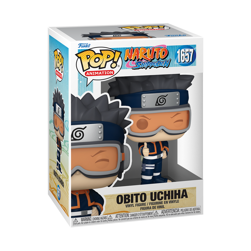 (Light Box Damage) Funko Pop! Naruto Shippuden Obito Uchiha (Kid) #1657