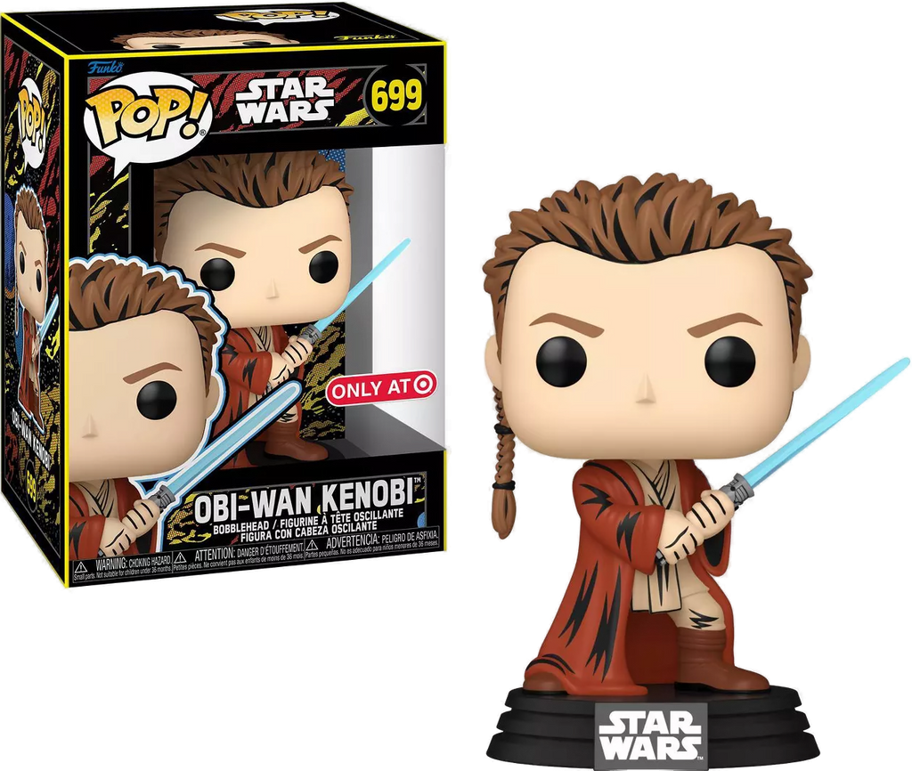 Funko Pop! Star Wars Obi-Wan Kenobi (Padawan) Retro Exclusive #699