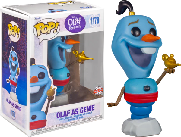 Funko Pop! Olaf Presents Olaf as Genie Exclusive #1178