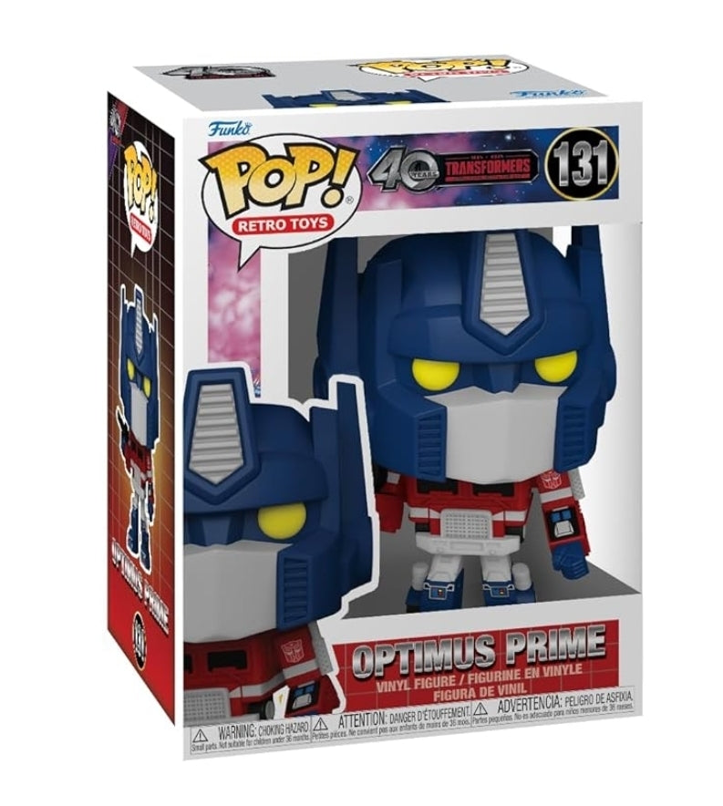 Funko Pop! Transformers 40 Years Optimus Prime #131