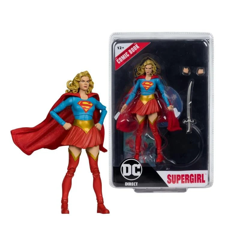 DC Direct Supergirl: Woman of Tomorrow Action Figure with Comic