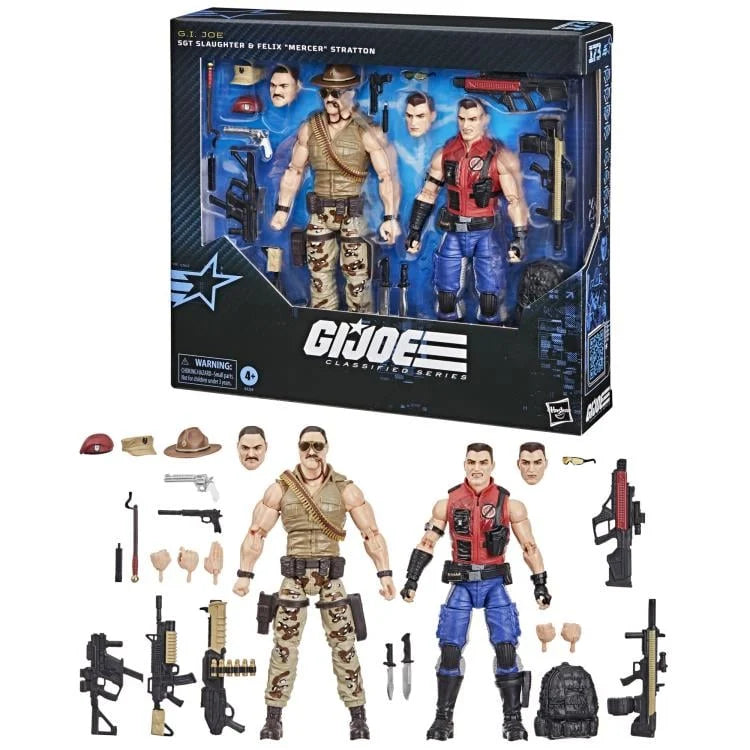 Hasbro G.I. Joe Classified Series #173 Sgt. Slaughter & Felix 