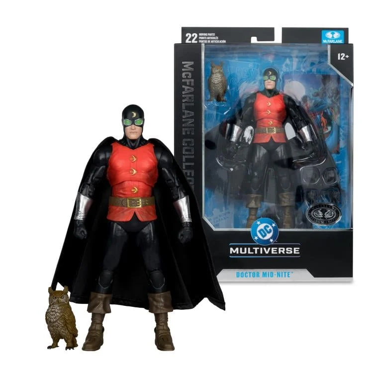 PLATINUM EDITION McFarlane Collector Edition Doctor Mid-Nite (Justice Society of America) Action Figure (CHASE))