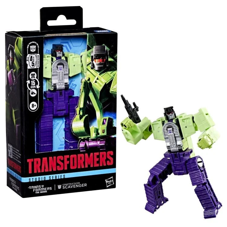 Hasbro The Transformers: The Movie Studio Series Constructicon Scavenger Action Figure