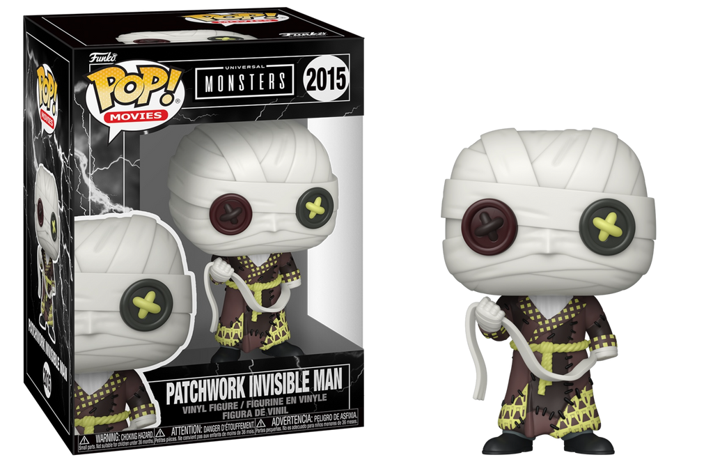 Funko Pop! Universal Monsters Patchwork Invisible Man #2015
