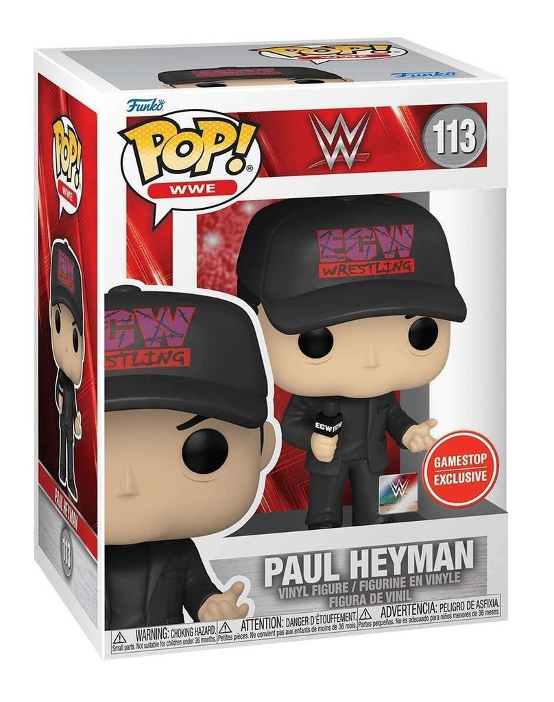 Funko Pop! WWE Paul Heyman Exclusive #113