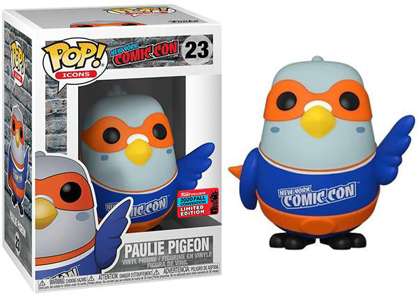 Funko Pop! Paulie Pigeon (Blue-Orange Shirt) Fall Convention Exclusive #23